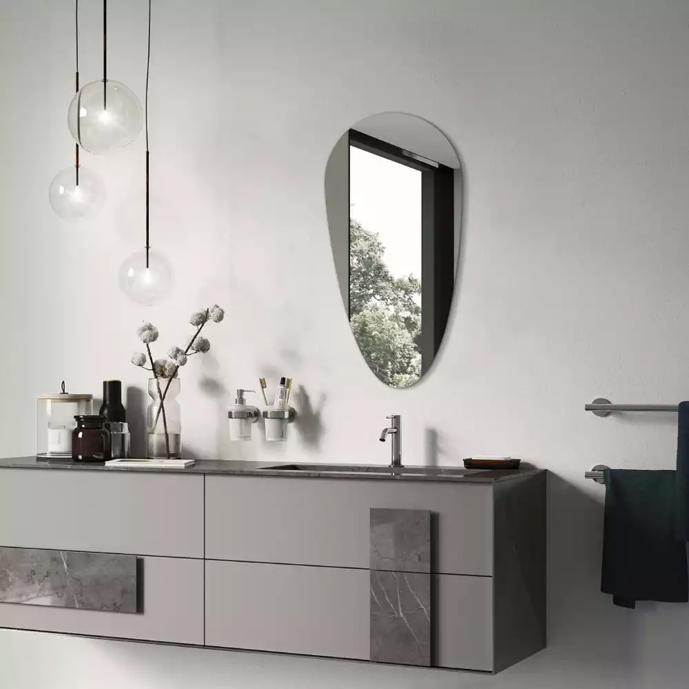 Csepp alakú tükör fal eredeti