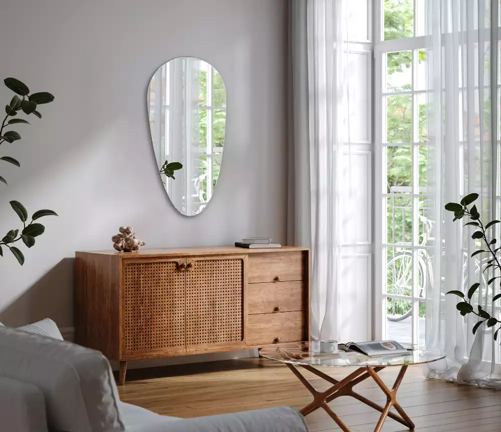 Csepp alakú tükör fal eredeti