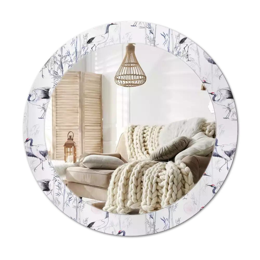 Kerek dísztükör Darumadarak