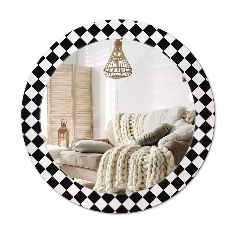 Kerek tükör fali dísz Sakkasztal