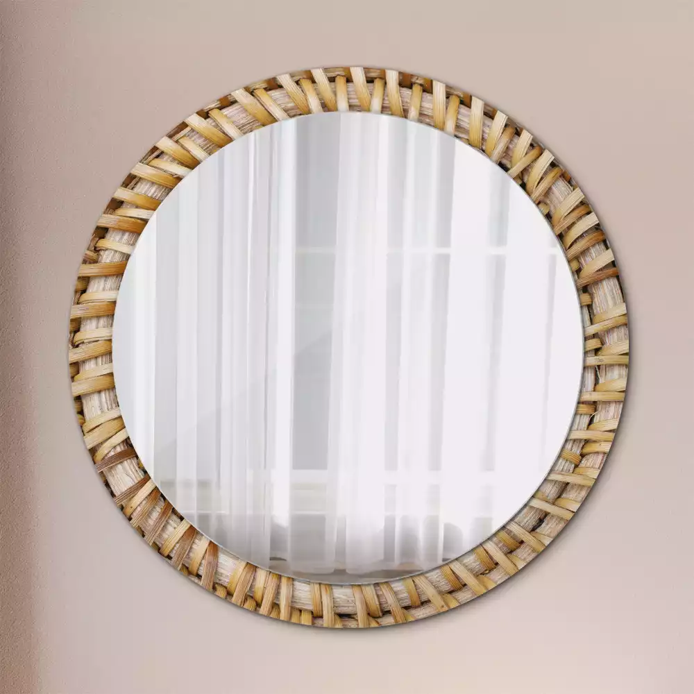 Kerek tükör fali dísz Fonat