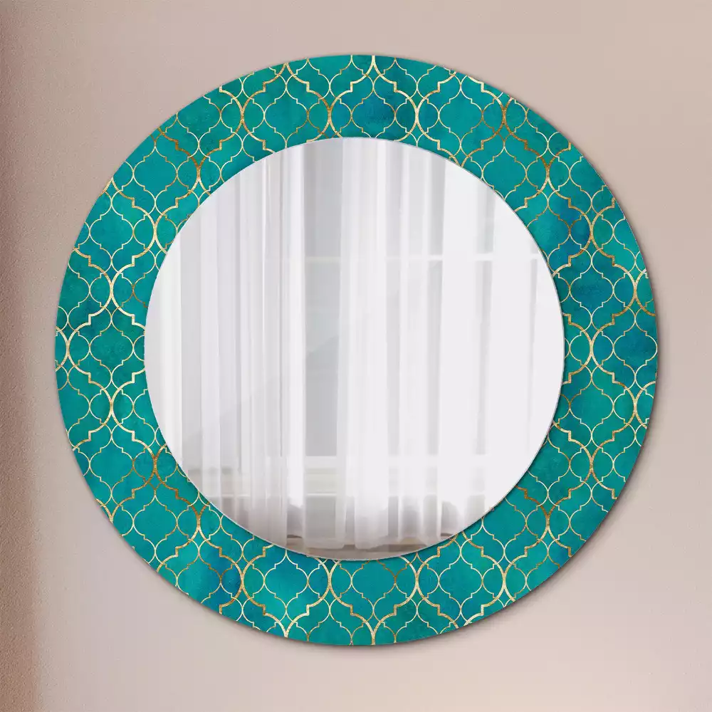 Kerek tükör fali dísz Színösszetétel