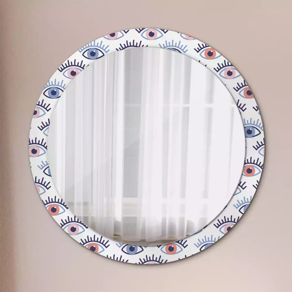 Kerek tükör fali dísz Szemek