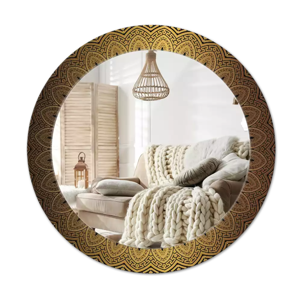 Kerek tükör fali dísz Görög dísz