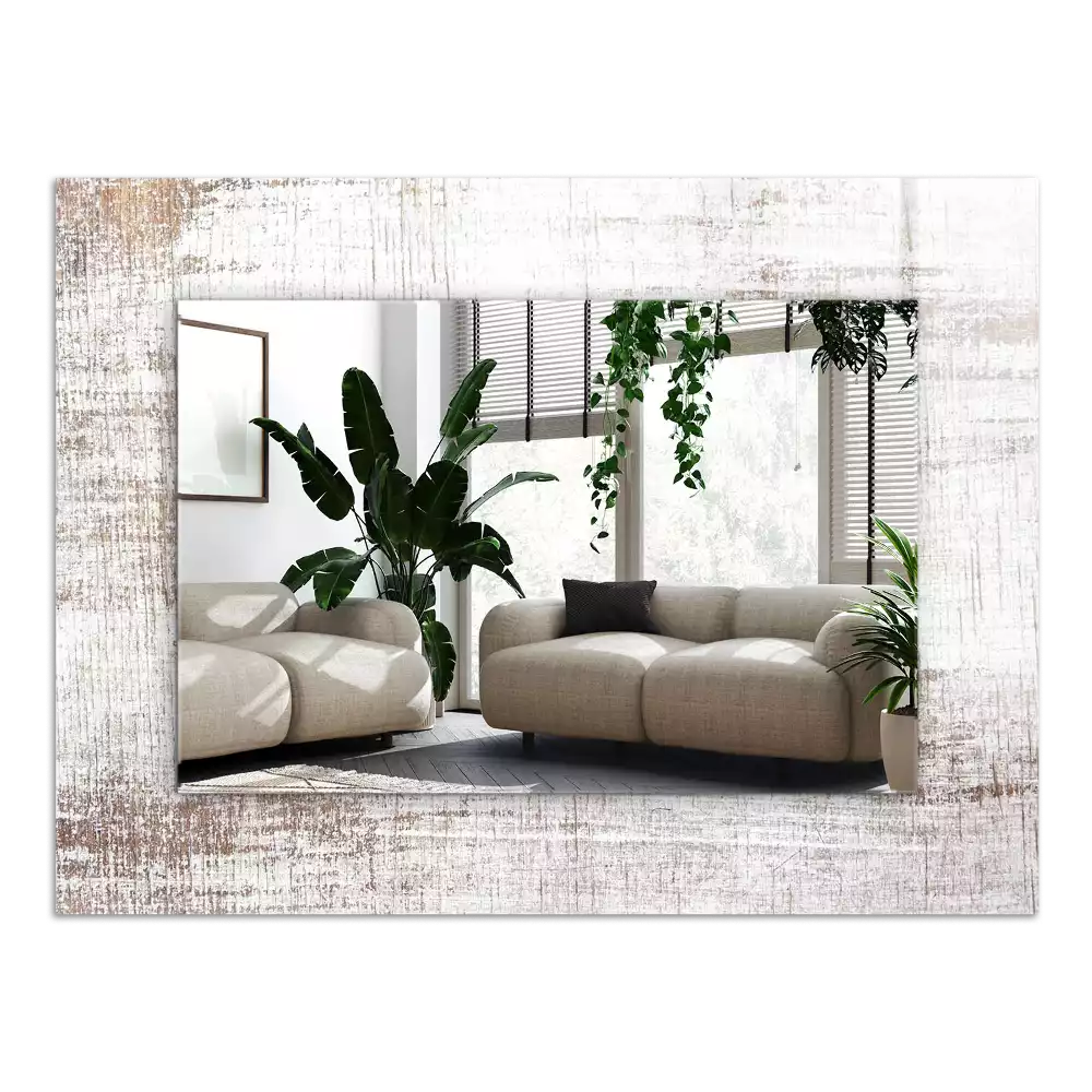 Négyszögletes dísztükör Old Wood