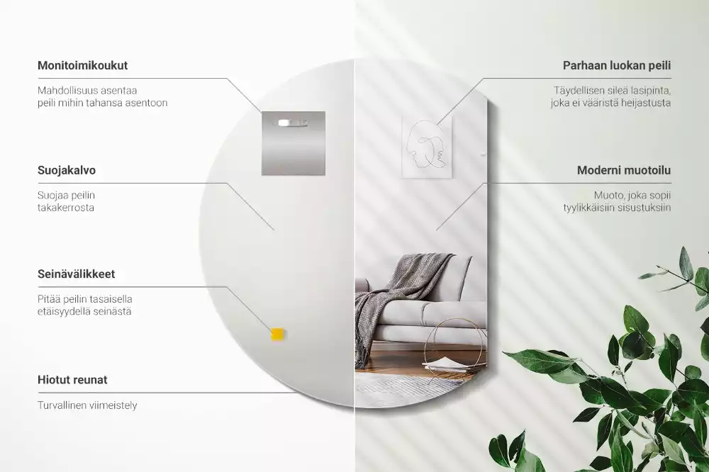 Csonka kör tükör eredeti kiegészítés