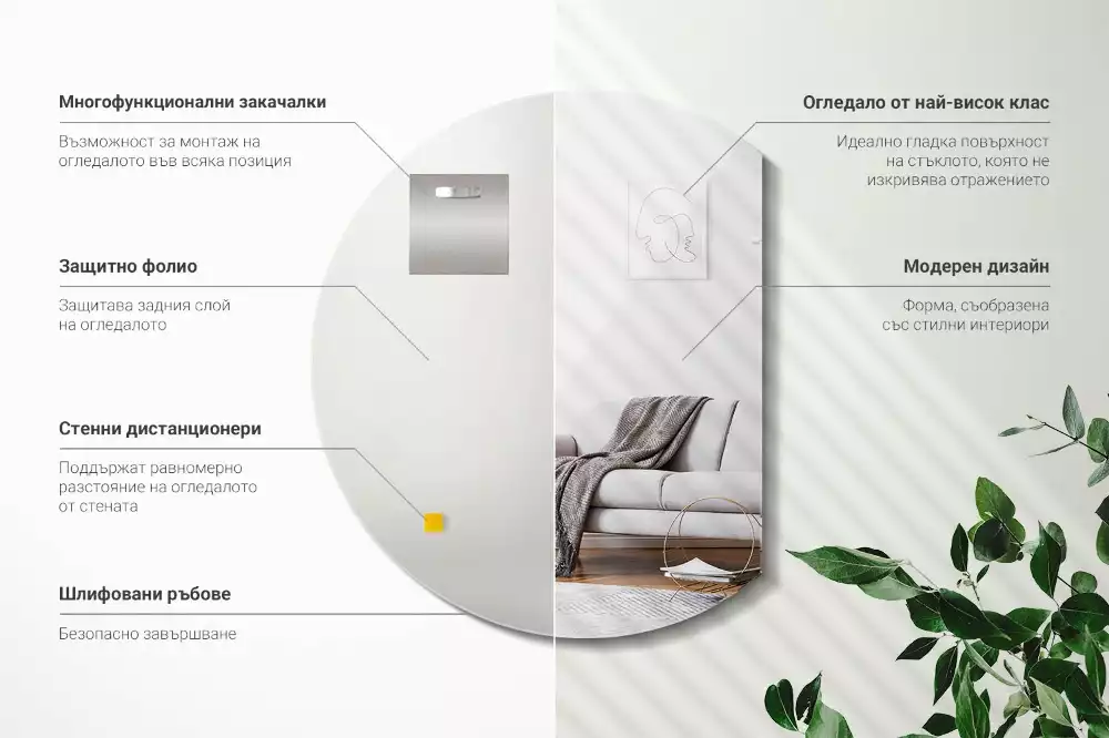 Csonka kör tükör eredeti kiegészítés