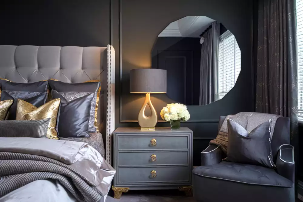 Geometriai tükör modern design