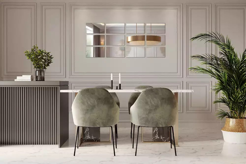 Csempe tükrök négyszögletes öntapadós